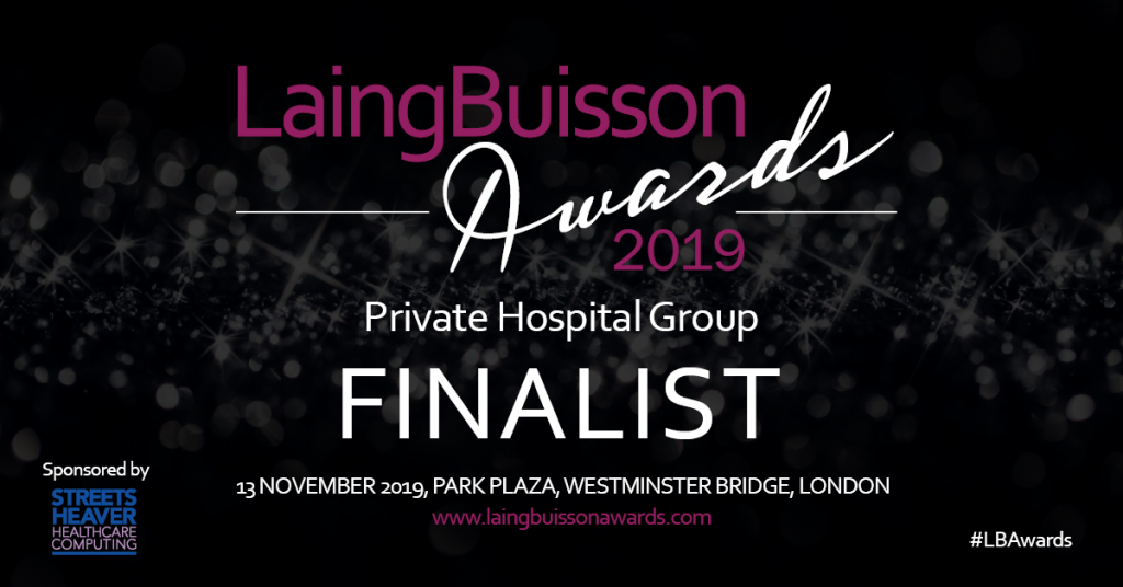 Finalist LaingBuisson Awards 2019